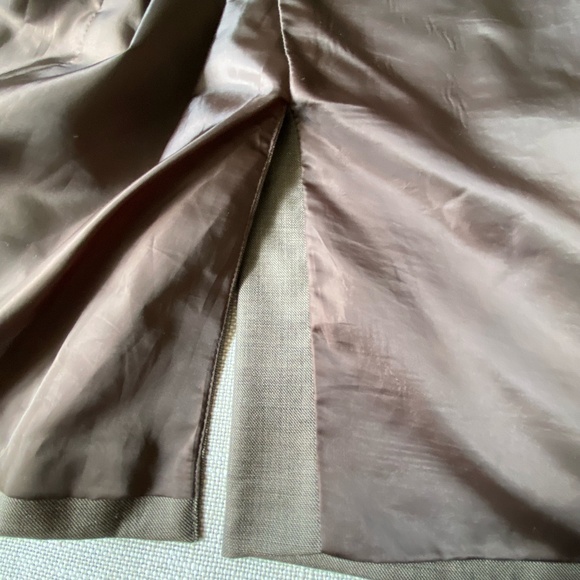 Chaps Mens Brown Black Blend Wool Business Formal Blazer- Sz-48R - Picture 6 of 16